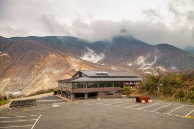 Hakone Ropeway Owakudani Station, Japan, clipart