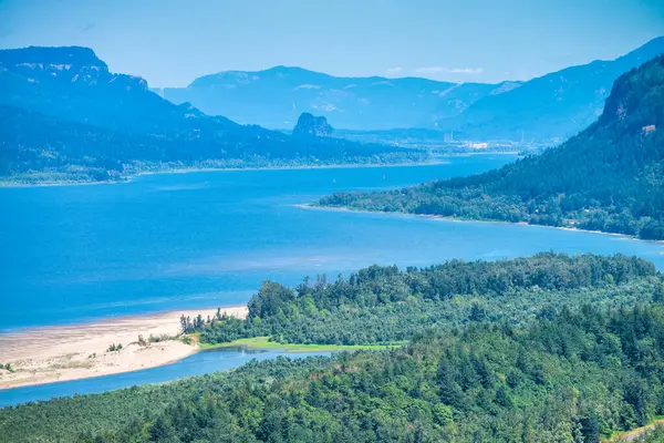 Columbia River Gorge, Oregon - ABD.