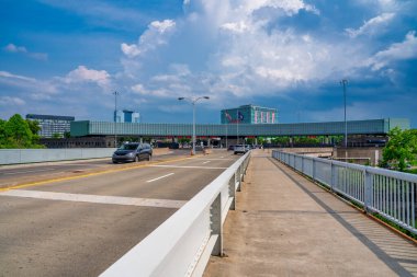 Gökkuşağı Köprüsü 'nden Niagara Şelalesi manzarası.