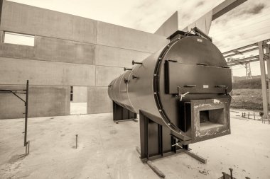 Endüstriyel Kimya Tesisi İnşaat Alanı.