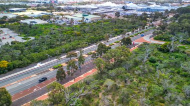 Dünya Savaşı 'nın en önemli unsurlarından biri olan Joondalup Kampüsü' nün çarpıcı hava perspektifi.