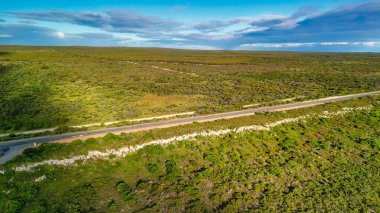 Western Australia beekeepers' sanctuary from above, showcasing sustainable practices and natural beauty. clipart