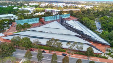 Dünya Savaşı 'nın en önemli unsurlarından biri olan Joondalup Kampüsü' nün çarpıcı hava perspektifi.