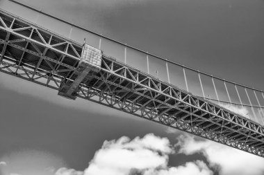 San Francisco, Golden Gate Köprüsü Bir yolcu gemisinden.
