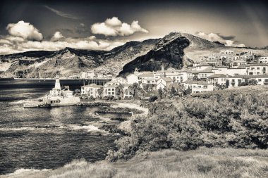 Portekiz, Madeira 'da Sao Lourenco yakınlarında küçük bir kasaba..