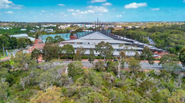 Dünya Savaşı 'nın en önemli unsurlarından biri olan Joondalup Kampüsü' nün çarpıcı hava perspektifi.