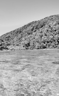 Surin Ulusal Parkı 'nın kristal berrak suları, Tayland' da bir tropik cennet..