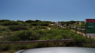 Mildura Enkaz Otoparkı Exmouth, WA.