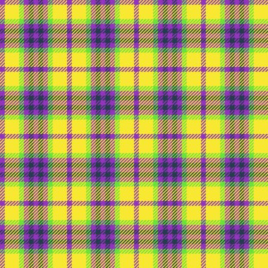 Dekoratif tartan karo desen çizimi