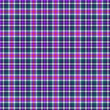 Dekoratif tartan karo desen çizimi