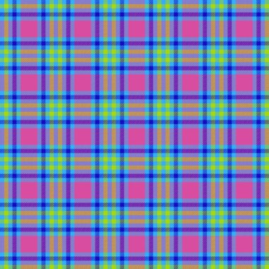 Dekoratif tartan karo desen çizimi