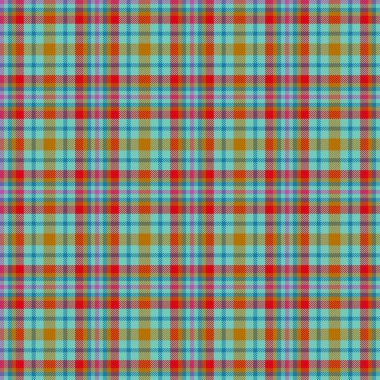 Dekoratif tartan karo desen çizimi