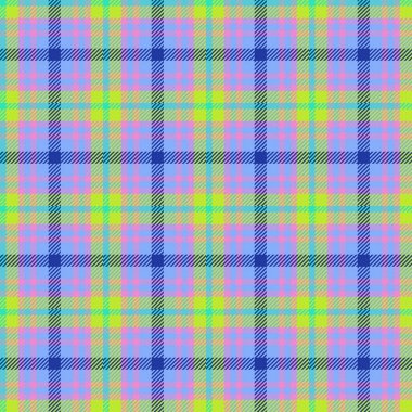 Dekoratif tartan karo desen çizimi