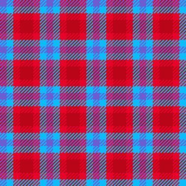 Dekoratif tartan karo desen çizimi