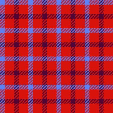 Dekoratif tartan karo desen çizimi