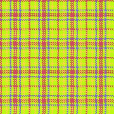 Dekoratif tartan karo desen çizimi