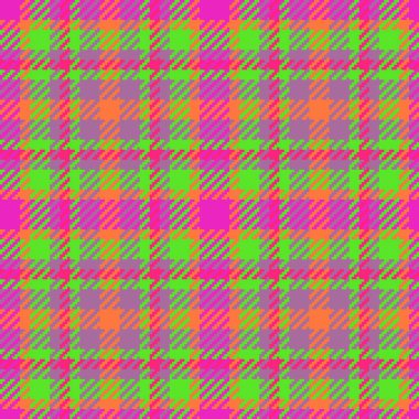 Dekoratif tartan karo desen çizimi