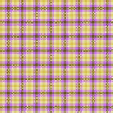 Dekoratif tartan karo desen çizimi