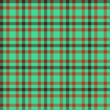 Dekoratif tartan karo desen çizimi