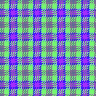 Dekoratif tartan karo desen çizimi