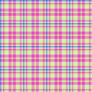 Dekoratif tartan karo desen çizimi