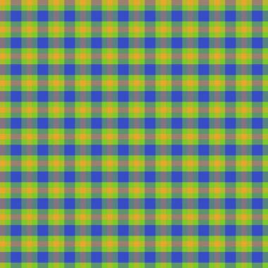 Dekoratif tartan karo desen çizimi