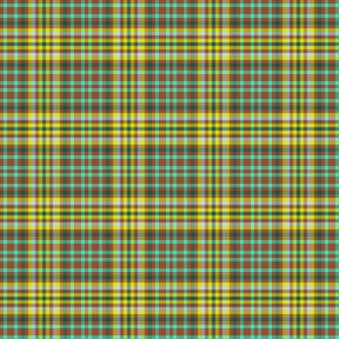 Dekoratif tartan karo desen çizimi