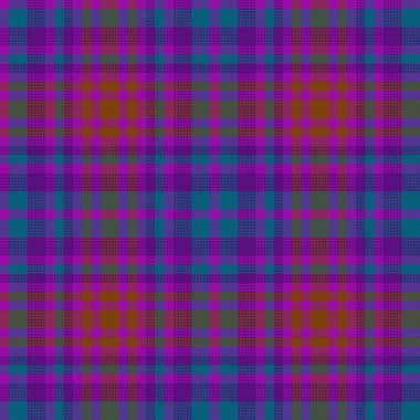 Dekoratif tartan karo desen çizimi