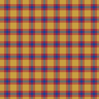 Dekoratif tartan karo desen çizimi