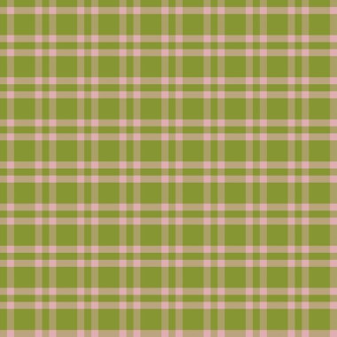 Dekoratif tartan karo desen çizimi