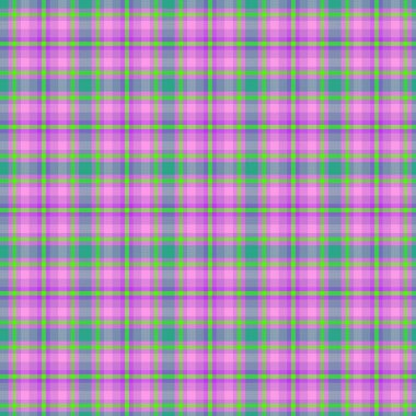 Dekoratif tartan karo desen çizimi