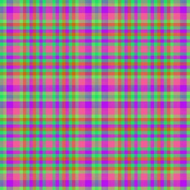 Dekoratif tartan karo desen çizimi