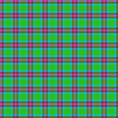 Dekoratif tartan karo desen çizimi