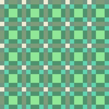 Dekoratif tartan karo desen çizimi