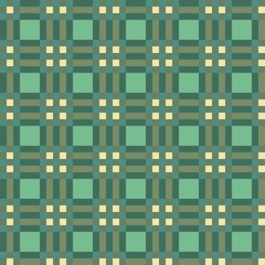 Dekoratif tartan karo desen çizimi