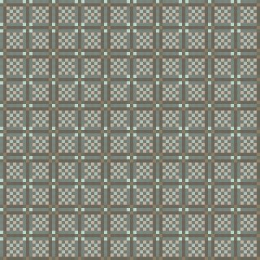 Dekoratif tartan karo desen çizimi