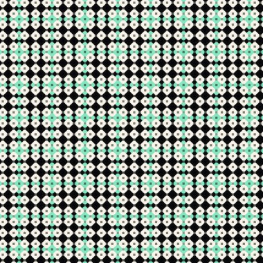 Dekoratif tartan karo desen çizimi