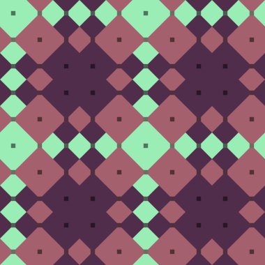 Dekoratif tartan karo desen çizimi