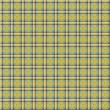 Dekoratif tartan karo desen çizimi