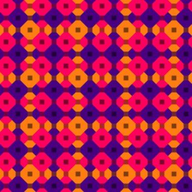 Dekoratif tartan karo desen çizimi