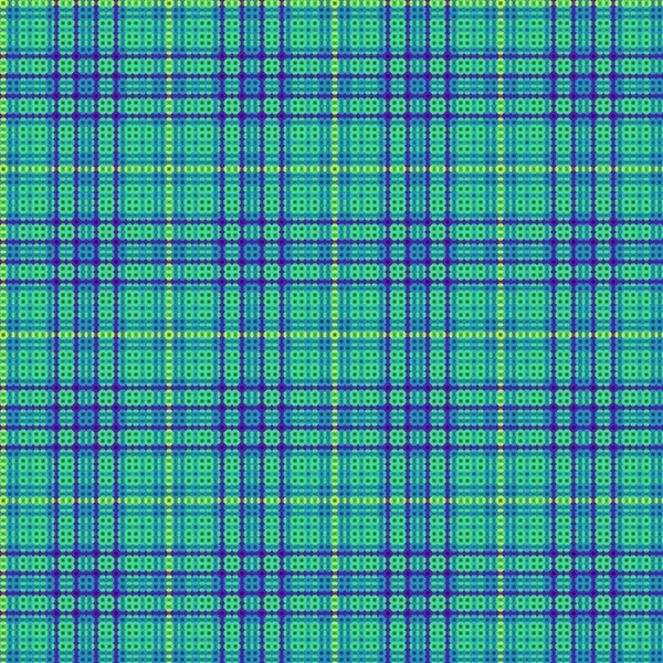 Decorative Tartan Plaid Tiles Pattern Illustration — Stock Vector