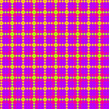 Dekoratif tartan karo desen çizimi