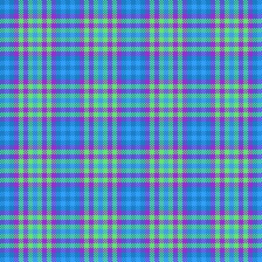 Dekoratif tartan karo desen çizimi