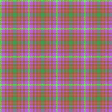 Dekoratif tartan karo desen çizimi