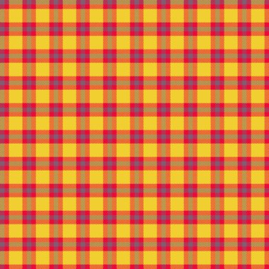 Dekoratif tartan karo desen çizimi