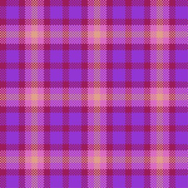 Dekoratif tartan karo desen çizimi