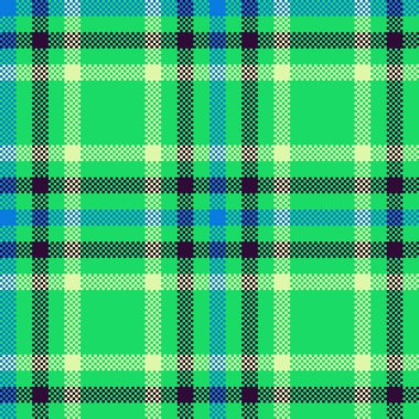 Dekoratif tartan karo desen çizimi