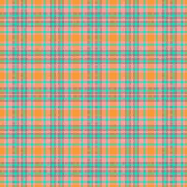 Dekoratif tartan karo desen çizimi