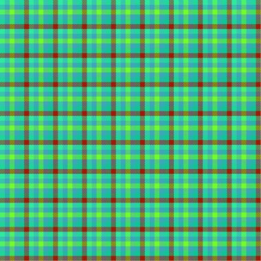 Dekoratif tartan karo desen çizimi