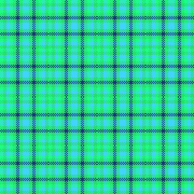 Dekoratif tartan karo desen çizimi